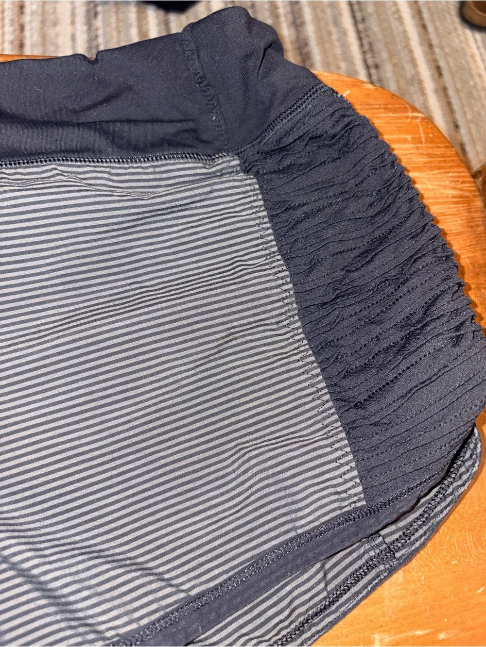 Lululemon Running Shorts with Dual Zip Pockets – Size 8